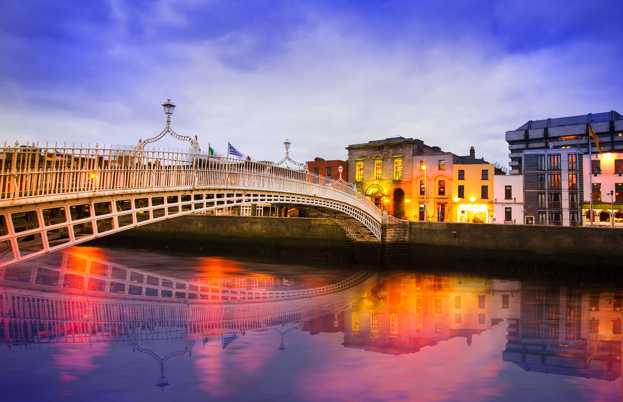 skyline of dublin ireland on study abroad