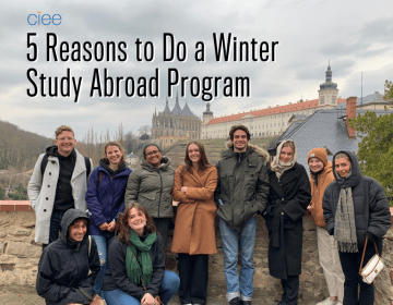 reasons to do a winter study abroad program