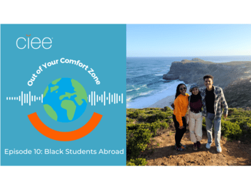 Out of Your Comfort Zone Black Students Abroad podcast