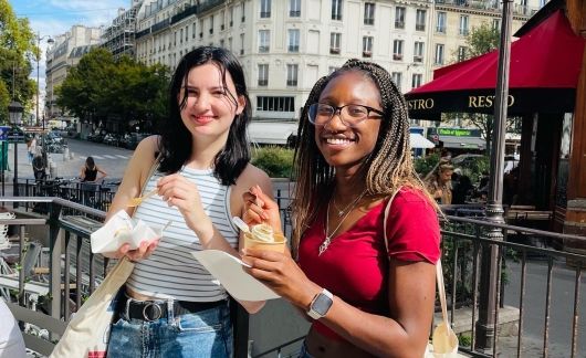 paris girls ice cream