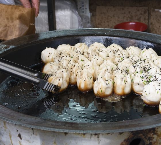 fried dumplings shanghai