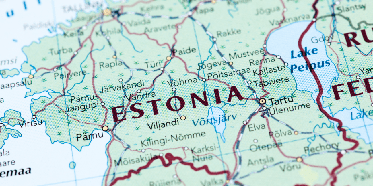 map of estonia