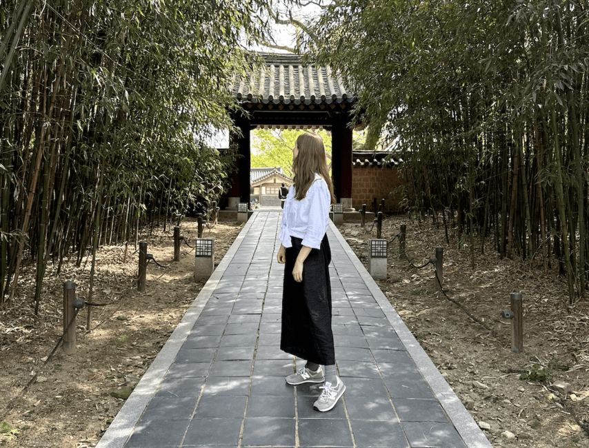 Bamboo Forest at Gyeonggijeon Shrine