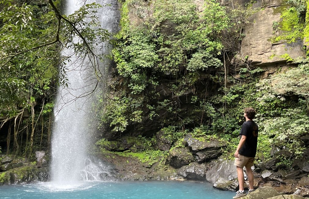 monteverde waterfall exploration study abraod
