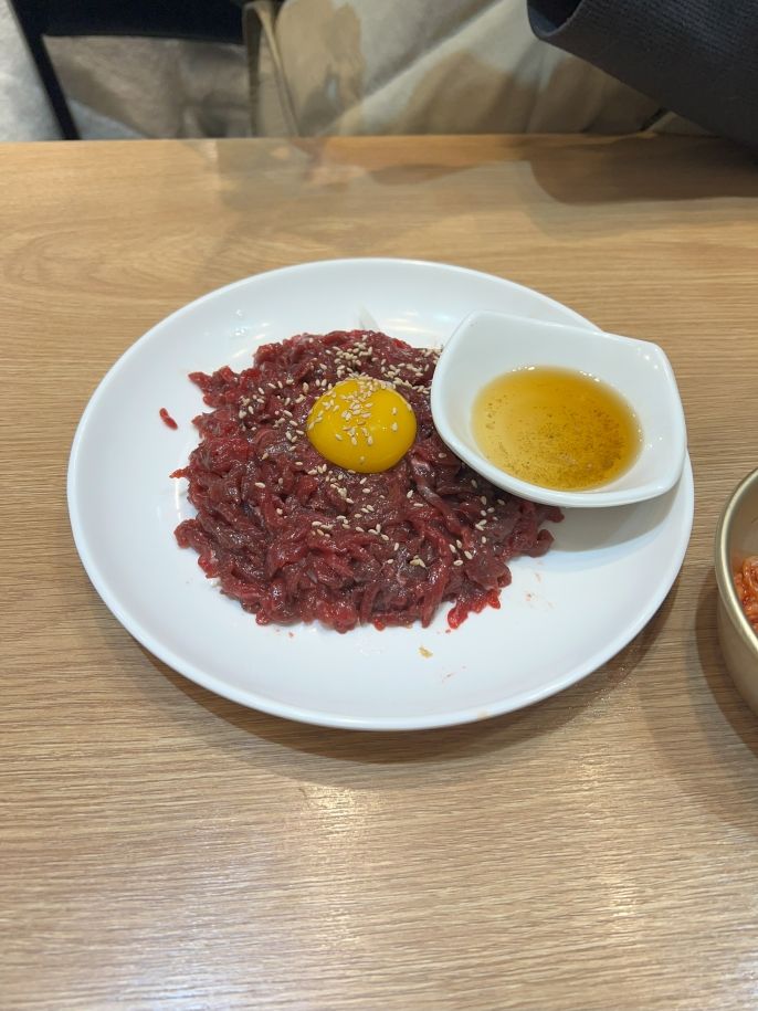 In Korea eating raw beef is a popular option, and shockingly delicious!