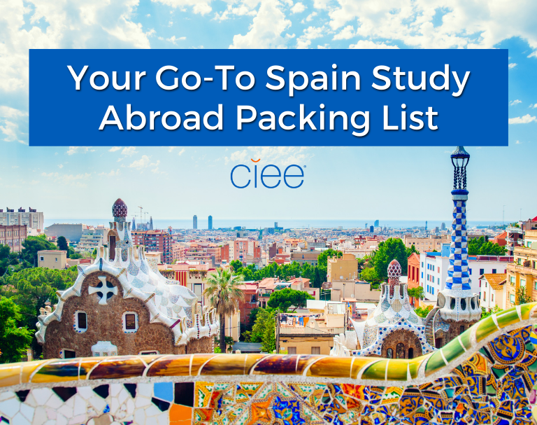 Your GoTo Spain Study Abroad Packing List for Every Season CIEE