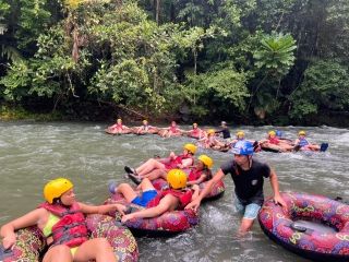 Photo for blog post Río Celeste rainforest tubing adventure