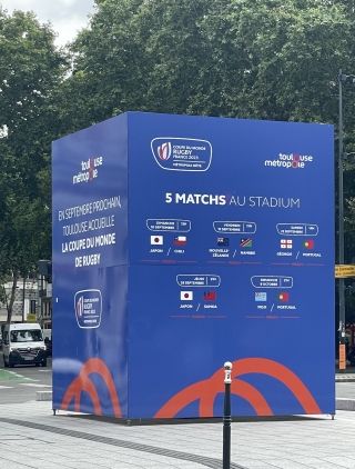 Rugby World Cup Sign
