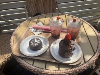 Desserts at Kiki's Cafe