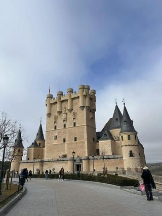 Outside of the castle