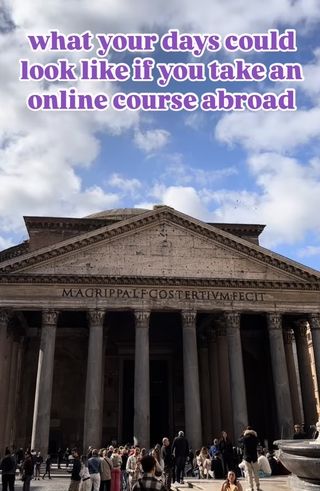 ASU online CIEE study abroad rome