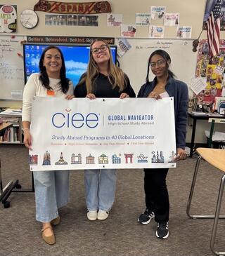 Reward received by CIEE Global Ambassador