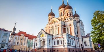 Tallinn cathedral spires