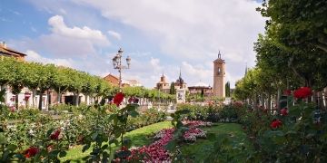 alcala de henares garden building