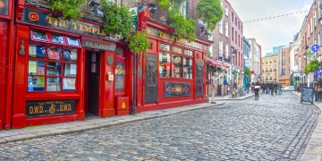 dublin streets downtown shops