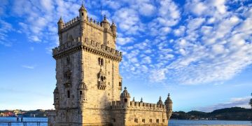 lisbon portugal bell tower