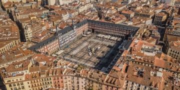 Madrid Plaza Mayor aerial