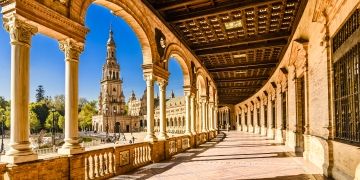Seville Plaza de Espana arches