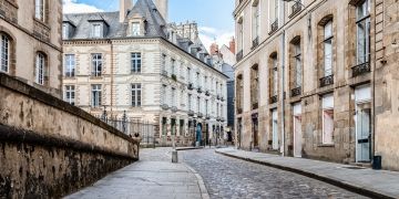 Road in Rennes, France