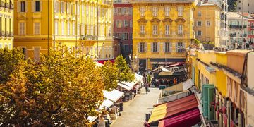 Nice France Flower Market