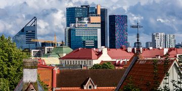 Tallinn skyline