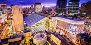osaka-train-station-colorful-lights-night