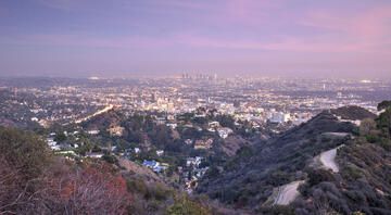 sunset in california cecile