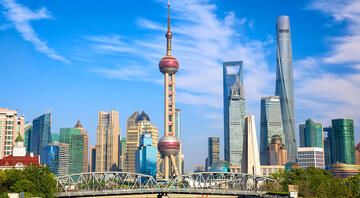 shanghai downtown skyline