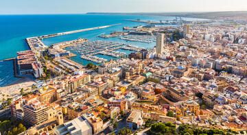 alicante harbor view