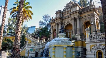 historic building downtown chile