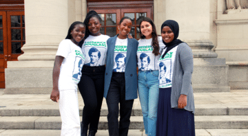frederick douglass female fellows stairs picture