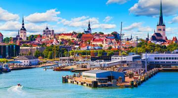 tallinn harbor view