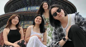 study abroad students beijing forbidden city