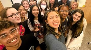 Class selfie