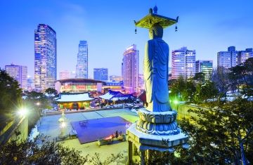 seoul statue buddha