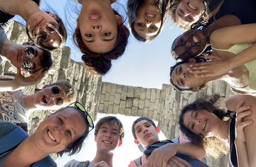 high school summer students in madrid 