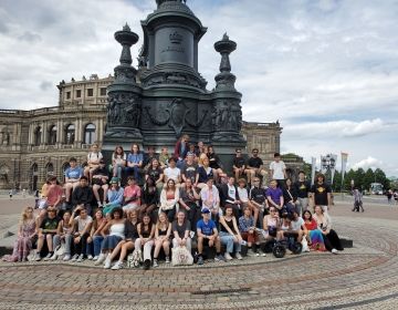 German Language & Culture Program Participants in Dresden