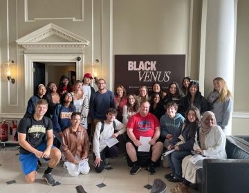 CIEE London co-curricular group visiting BLACK VENUS