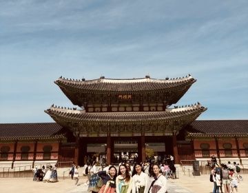 Our SeoulMates group at Gyeongbokgung Palace