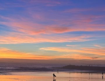 Sunset at Costa da Caparica