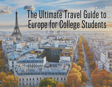 travel guide to europe for college students