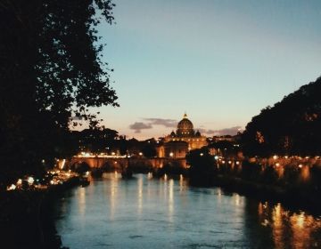 rome skyline sunset