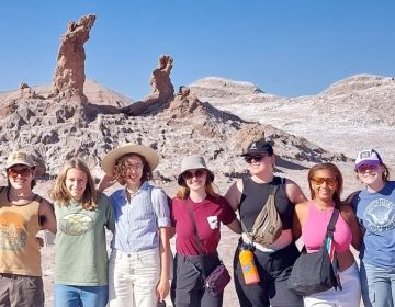 Students in Atacama Desert