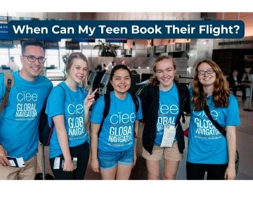 When Can My Teen Book Their Flight