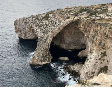 malta abroad cliffs ocean