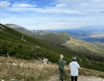 prague mountains wilderness blue sky