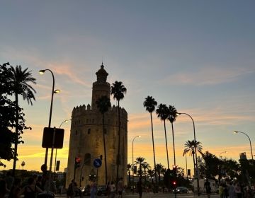 seville defense castle sunset study abroad