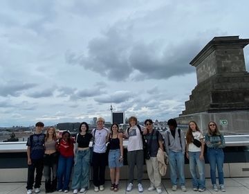 A Rainy Day at the Reichstag