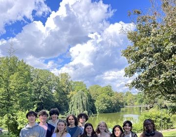 Group photo at  Ørstedparken.