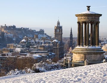 Edinburgh in the Snow
